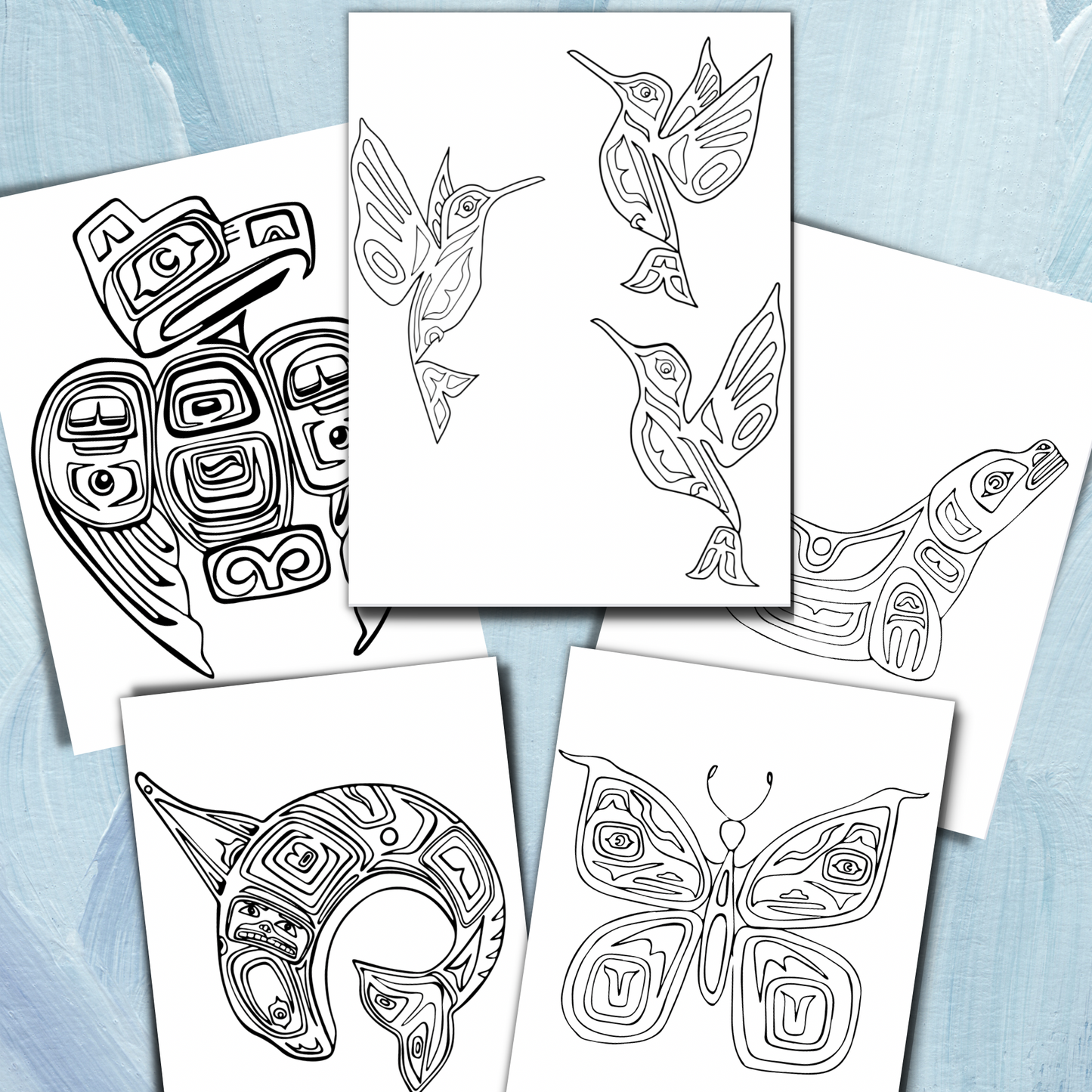 Printable & Digital Coloring Pages
