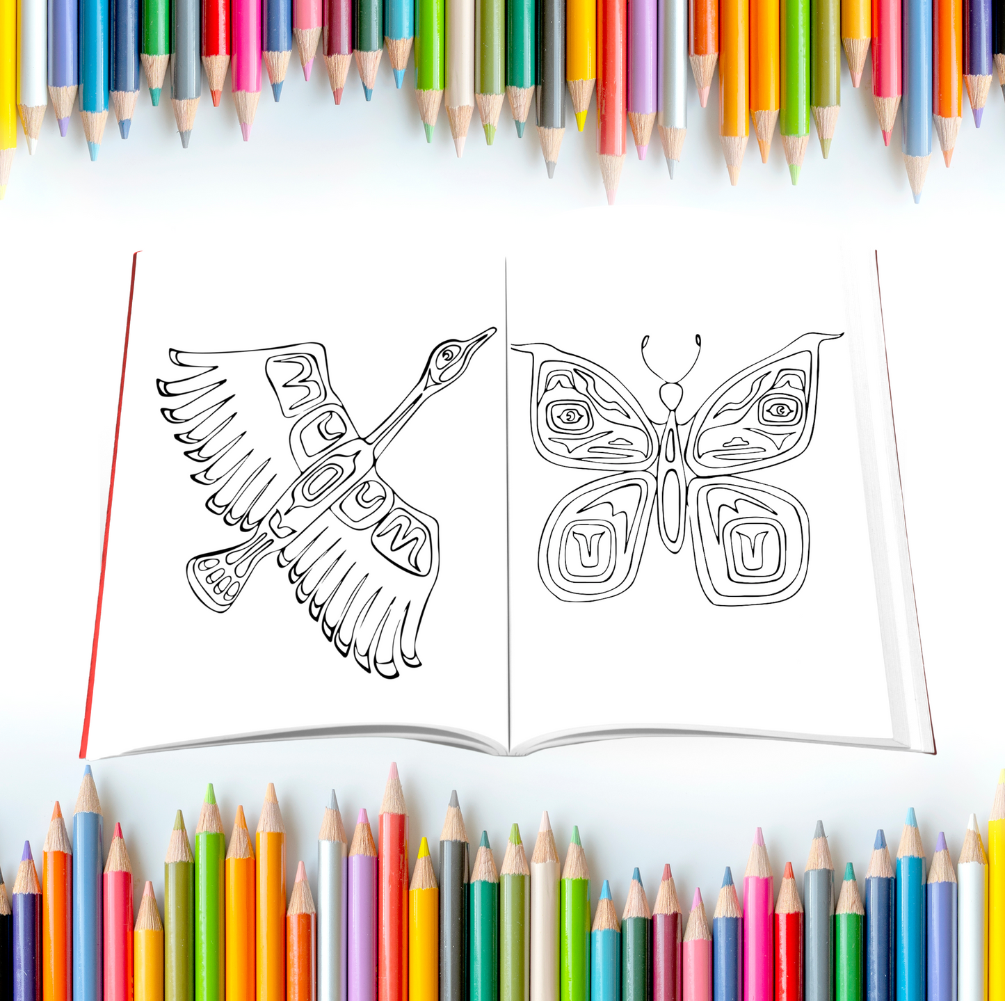 West Coast Spirit Animal Coloring Book